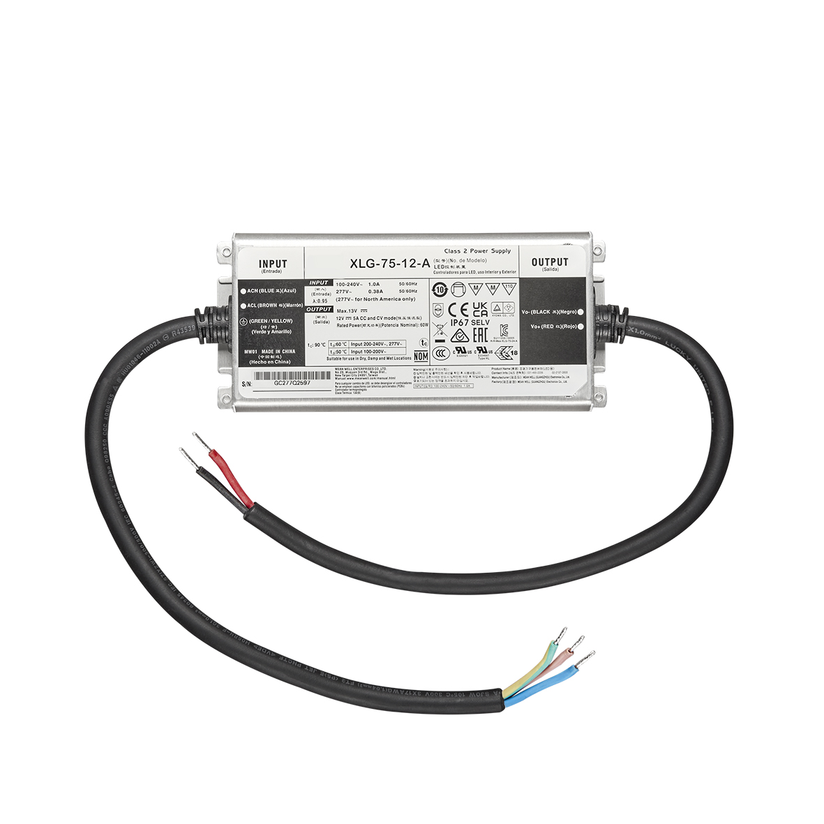 8980200612_EL-60-12V IP67_Vorderseite